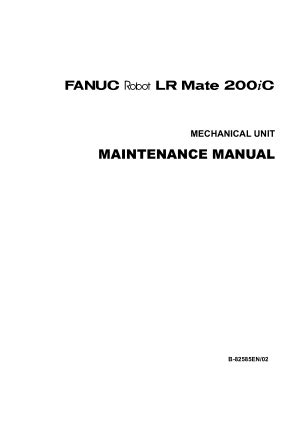 fanuc maintenance manual PDF